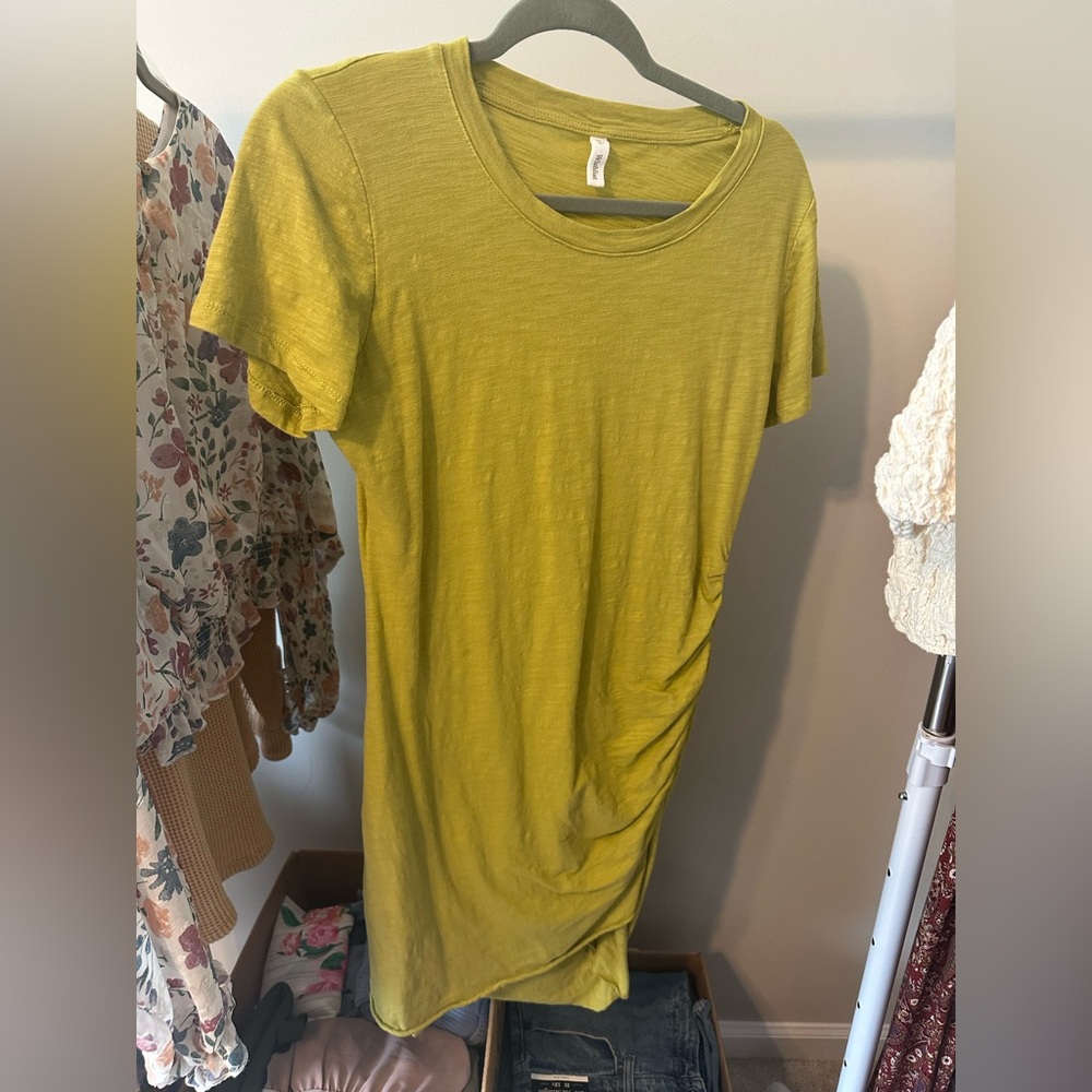 Wishlist Lime Green T-Shirt Dress